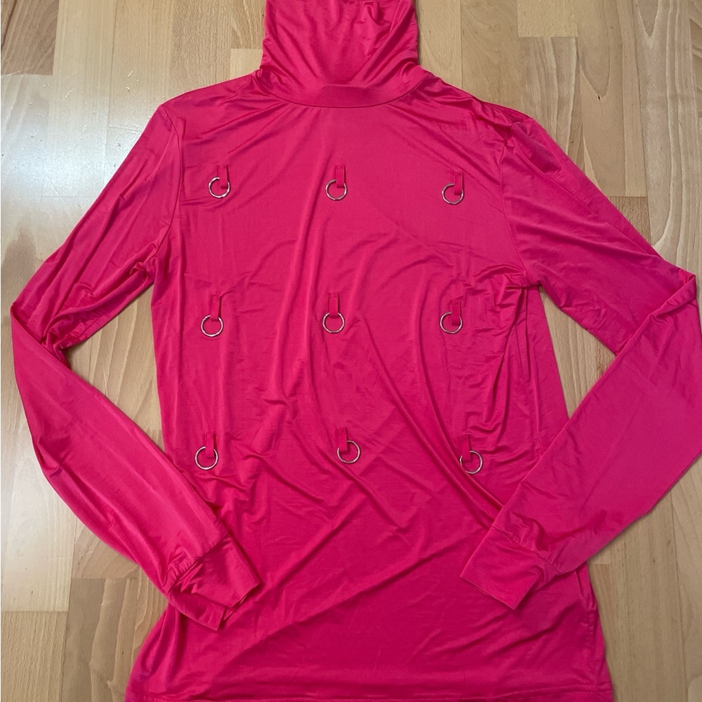 Raf Simons Fuchsia Long Sleeve Top